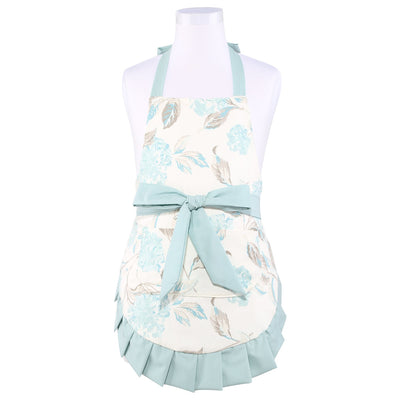 NEOVIVA Cotton Toddler Kitchen Apron with Pocket for Kid Girls, Lining Applied, Style Kathy