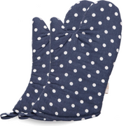 NEOVIVA Quilted Cotton Heat Resistant Adult Oven Mitts, Set of 2
