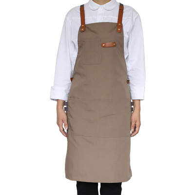 NEOVIVA Stylish Tool Apron for Chef Women Men with Pockets, Funny Work Apron