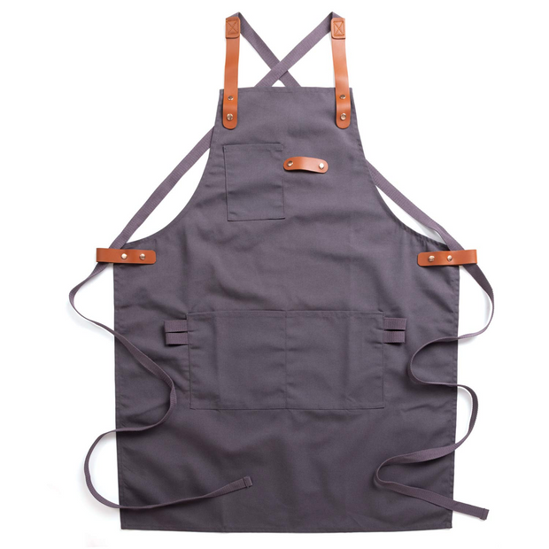 NEOVIVA Stylish Tool Apron for Chef Women Men with Pockets, Funny Work Apron