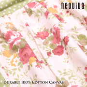NEOVIVA Kitchen Apron for Women with Pockets, Cute Funny Aprons Cooking Aprons for Women Vintage Apron Dress for Baking BBQ