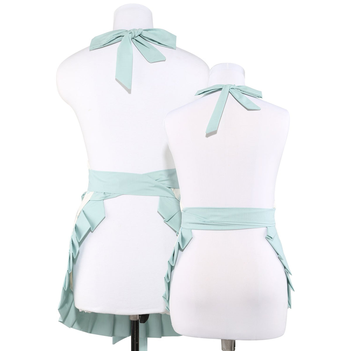 NEOVIVA Cotton Flirty Kitchen Apron with Big Pocket for Mama and Me, Lining Applied, Style Kathy
