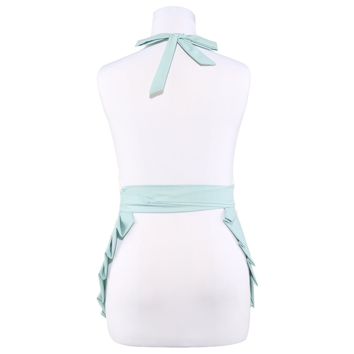 NEOVIVA Cotton Toddler Kitchen Apron with Pocket for Kid Girls, Lining Applied, Style Kathy