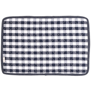 NEOVIVA Quilted Denim Placemats for Kitchen Table, Set of 4