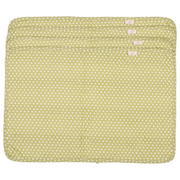 NEOVIVA Quilted Denim Placemats for Kitchen Table, Set of 4