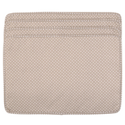 NEOVIVA Quilted Denim Placemats for Kitchen Table, Set of 4