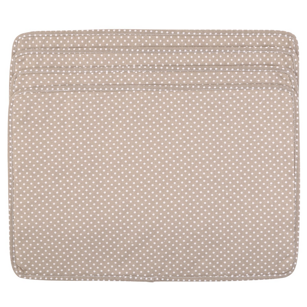NEOVIVA Quilted Denim Placemats for Kitchen Table, Set of 4