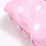 NEOVIVA Kitchen Oven Mitts for Adults, Heat Resistant Cotton Oven Gloves Set of 2 for Cooking Baking, Kitchen Gloves for Farmhouse Restaurant, Polka Dots Pink
